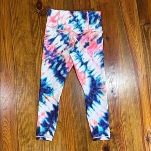 Athleta Multicolor Tie-Dye Leggings